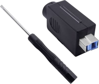 Quadrios 2001C204 USB 3.0 modulaire stekkerset, type B Stekker, recht 1 stuk(s)