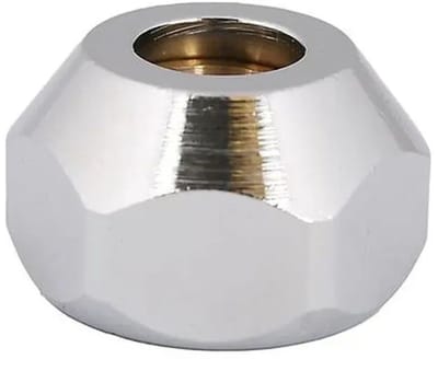 Schlösser Armaturen JS Knelkoppeling, zonder lengtecompensatie, DN8, 3/8'' x 8mm, in chroom, 0018971008001