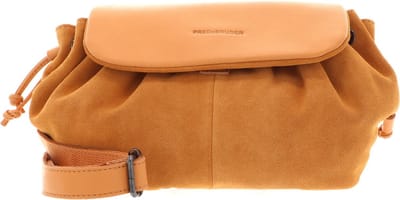 FREDsBRUDER Leren Schoudertas Rivas Flap Crossbody Bag Papaya Abrikoos