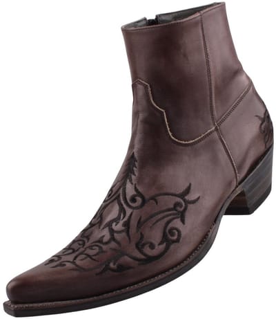 Sendra heren enkellaars 7216 grijs