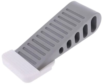 WiseGoods Premium Deurvastzetter & Deurstopper - Deurwig Deurbuffer Voor Elke Deur - Wonen - Woonaccessoires - Deurstoppers Grijs