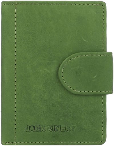 Jack Kinsky Aruba Portemonnee RFID-bescherming Leer 7.5 cm - Jongens - Staand formaat - pink
