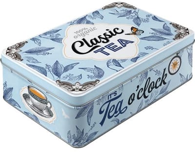 Blik Tin Box Flat - Classic Tea