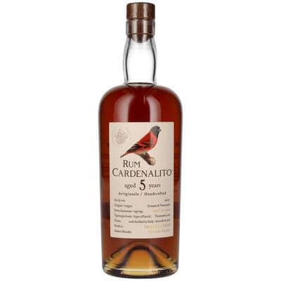 Rum Cardenaltio Rum Cardenalito 5 Years Old Handcrafted Rum 40,3% Vol. 0,7l