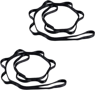 2 Stuks Verstelbare Hangkordel Set voor Schommel, Yoga en Klimmen - Sterk Nylon