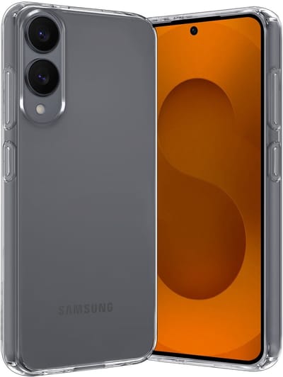 Hoes - Geschikt voor Samsung Galaxy S25 Edge - Sterk & Shockproof - Hoesje Cover - Siliconen Case - Transparant