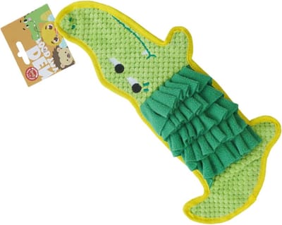 Honden Snuffelmat - Interactief Speelgoed - Mentale Stimulatie - Bevordert Gezond Eten - 36 x 17 cm - Groen