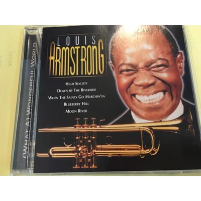 CD LOUIS ARMSTRONG - (Wat A ) Wonderful World JTBPJA051 Azzurra Music 2002 Tsjechische Republiek Jazz Gebruikt