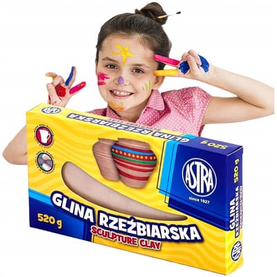 Astra Zelfhardende Klei 520g - Hoge Kwaliteit, Makkelijk Vormbaar