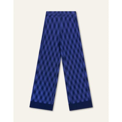 Oilily Polite Broek- maatXL Porcelain Blauw