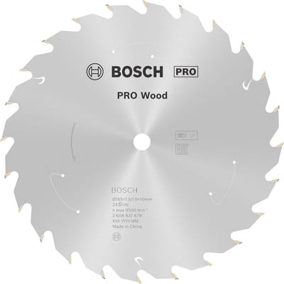 Bosch PRO Wood cordless cirkelzaagblad 165 x 1,5 x 10 mm - 2608837679