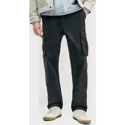 AllSaints Lewes Trouser Koto Black Maat: W33 | Cargobroeken Outlet | Heren | Zwart