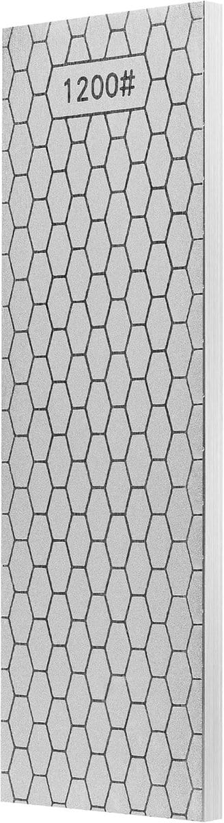 Dailygoods- Diamantslijpsteen 400/1200 korrel - Dubbelzijdig - Professionele Slijpsteen - Slijpen van Beitels/Schaaven/Messen - 8"x3" - Duurzaam en Onderhoudsvriendelijk