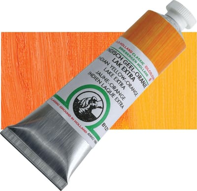 Oil paint Old Holland 40ml – 127 Indian Yellow Orange Lake Extra