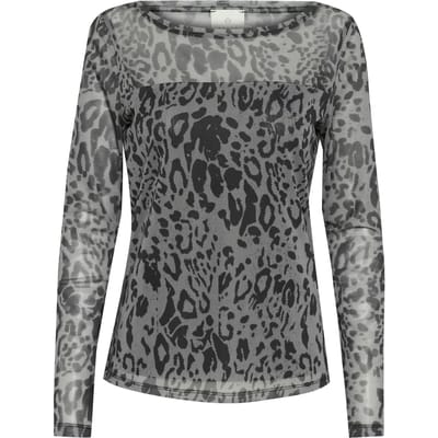Dames-T-shirt met lange mouwen KAFFE KAJohanna