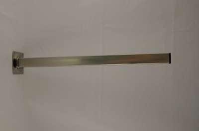 meubelpoot vierkant 75cm rvs