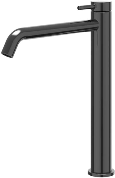 IVY Bond Eenhendel wastafelmengkraan opbouw model L, coldstart Zwart chroom PVD
