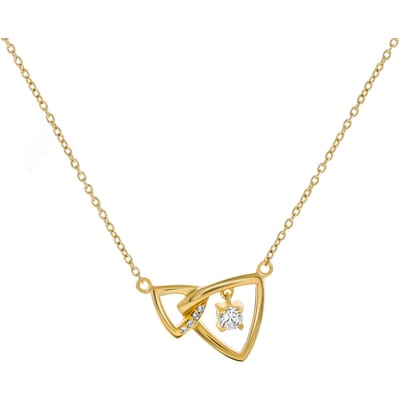 Orphelia 'Santorini' Dames 925 Sterling Zilveren Ketting - Goud ZK-7570/G