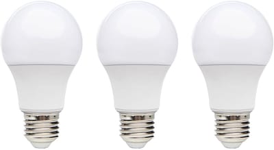 Kobi LED Lamp E27 7W - 600lm - 3000K - 230V - Standaardvorm - Voor Slaapkamer, Bedlamp of Nachtlamp - 3 stuks