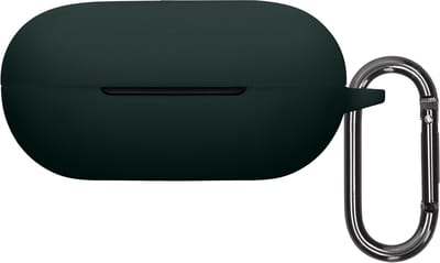 kwmobile cover voor oordopjes case - geschikt voor Beats Powerbeats Pro 2 - Trendy beschermhoes draadloze oordopjes in donkergroen