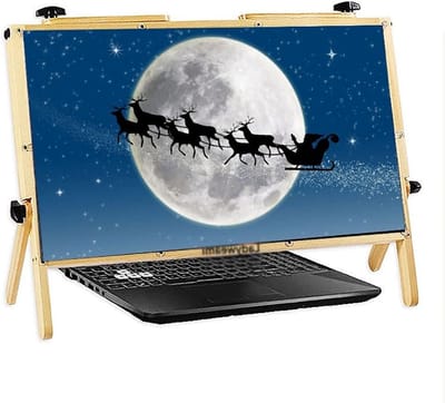 Schermvergroter Laptop - Vergrootglas Beeldscherm - Lezen Vergroten - Optische HD Zoom - 22 inch - One Color