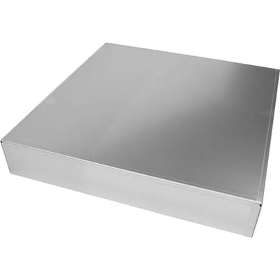 Hammond Electronics 1444-17173 1444-17173 Chassisbehuizing (l x b x h) 432 x 432 x 76 mm Aluminium Natuur 1 stuk(s)