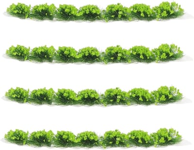 Miniatuur Gras Clusters - Modelbouw Planten - Diorama Landschap - Realistische Textuur - 4 Stuks - Groen