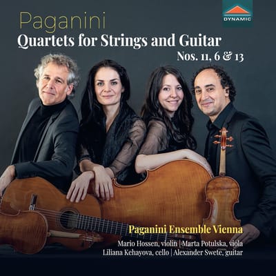 Paganini Ensemble Vienna - Quartets For Strings And Guitar Nos. 11, 6 & 13 (CD)