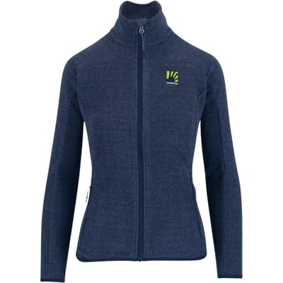 Karpos Rosetta Fleece Met Volledige Rits Blauw S Vrouw