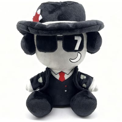 Nieuwe Forsaken Chance Pluche Pop Game Accessoires Pluche Speelgoed Forsaken 7 Hoed Gevulde Speeltjes Verzamelobjecten Kussen Decoratie Cadeaus gray