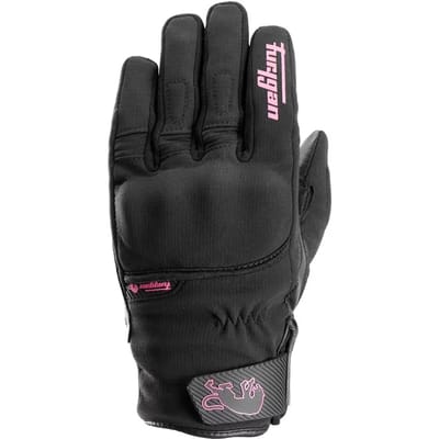 Furygan Women Motorcycle Gloves 4516-150 Jet Lady All Season D3o Evo 65356 Black-Pink-XS