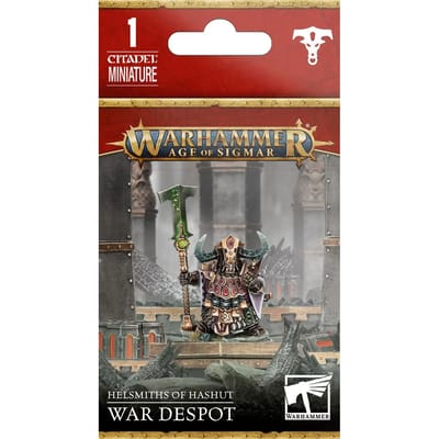 Beeldje Games Workshop Warhammer AoS - Forgeruines de Hashut Despote de Guerre