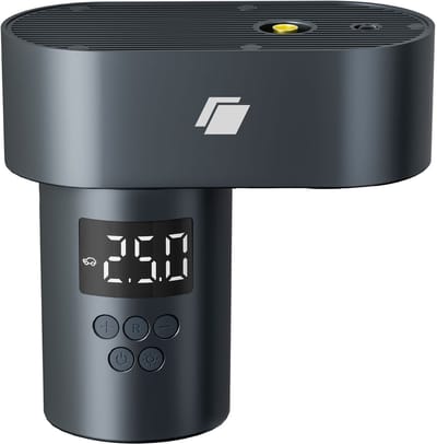 Caliber Bandenpomp - Compressor - Elektrische fietspomp - 150psi - 10.4 bar - Compacte luchtpomp - Accu niet meegeleverd - Werkt met PowerSnap Accu Platform (CPS-TI)