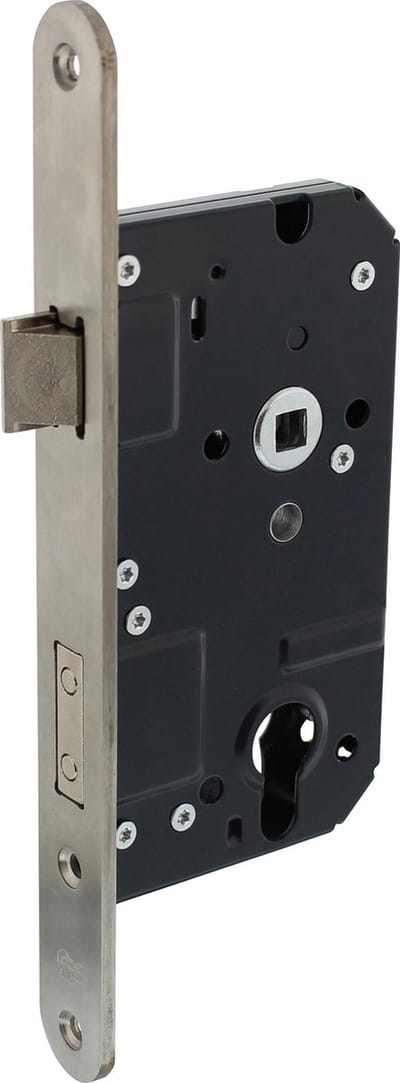 Intersteel Veiligheidsslot SKG** profielcilindergat 72 mm met afgeronde voorplaat 25 x 238 mm