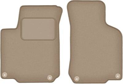 Wielganizator WLG-CARLUX Serie - Auto Vloermatten - Voor VW Jetta IV - Beige - Polypropyleen