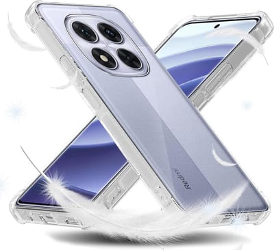Casemania Hoesje Geschikt voor Xiaomi Note 14 Pro 5G - Transparant - Anti Shock Back Cover