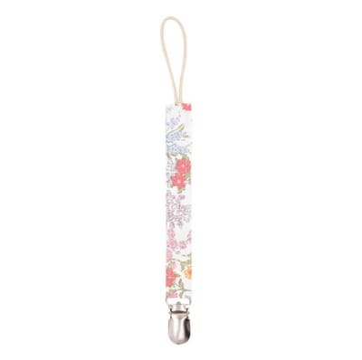 Baby Fopspeen riem - Fopspeen clip - Fopspeen koord - Fopspeenketting - Katoen - Baby & Kind - Bloemen