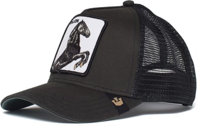 Goorin Bros Stallion - Trucker Cap - Zwart - One Size