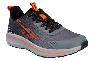 Hi-Tec Santorini Heren Sneakers Van Polyester In Zwart/Stille Schaduw