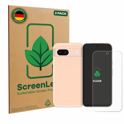 2 Stuks Screenprotector voor Google Pixel 8a (Voor+Camera) - Hoogwaardige Beschermfolie transparant