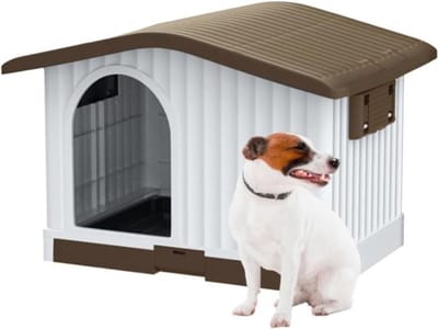 Thuys - Hondenhok Buiten – Weersbestendige Kennel – Stevig Hondenhuis – Pro