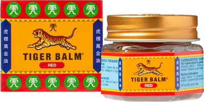Tijgerbalsem Tiger Balm Rood - 3 x 19 gr - Voordeelverpakking