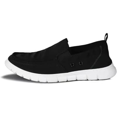 Nieuwe Herenschoenen Koreaanse Stijl Mode Comfortabele Platte Schoenen Heren Canvas Schoenen Trendy Schoenen 44 black