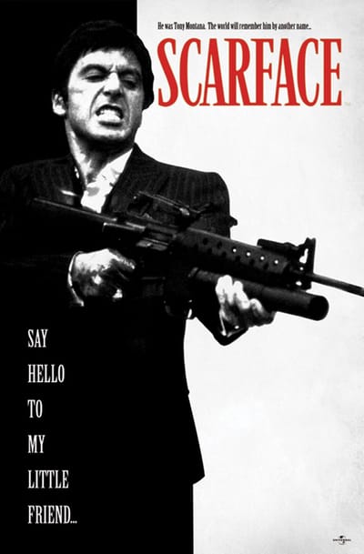 Scarface - Say Hello to My Little Friend Maxi Poster