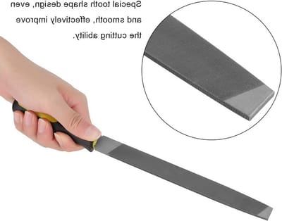 8 Inch Platte Blad Voor Glad Schuurblad met Handvat - Gereedschap voor Metaalbewerking en Vijlwerkzaamheden