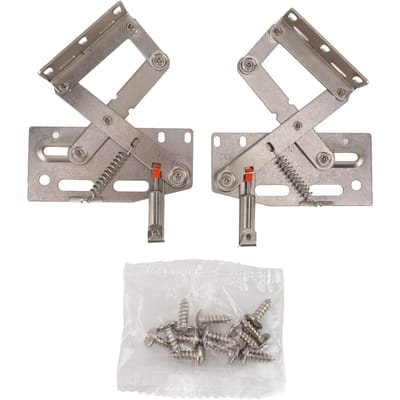 Charnière à ressort ciseaux 45 degrés Acier laminé à froid Nickelage Amortissement hydraulique Ciseaux d'armoire