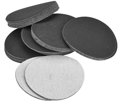 50 Stuks Ronde Schuurschijven 75mm voor Slijpen en Polijsten van Diverse Materialen
