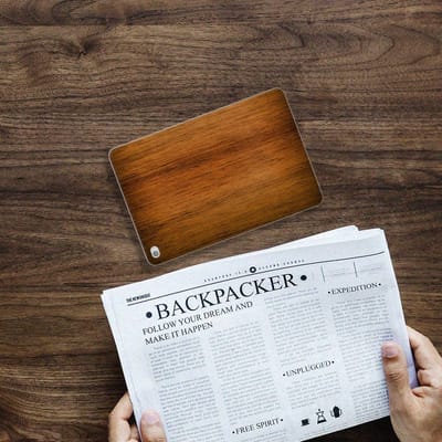 Apple iPad Mini 4 | Mini 5 (2019) Silicone Tablet Hoes Donker Hout