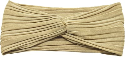 Emilie collection – Haarband – Goud – Plissé – Elegant & Comfortabel – Metallic Look