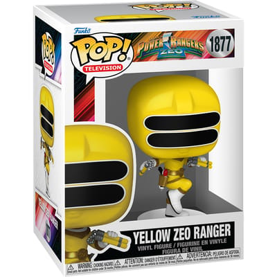 Funko Power Rangers Zeo POP! Movies Vinyl Figuur Zeo Ranger Yellow 9 cm POP! Figuur